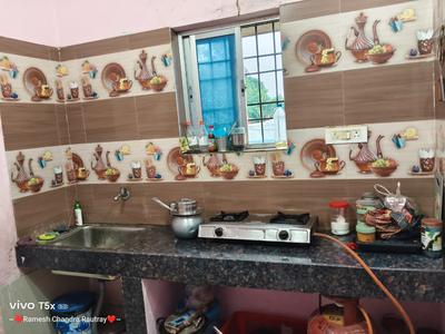 Kitchen Image of 500 Sq.ft 1 BHK Independent House for rent in BTM Colony Jharsuguda for Rs. 5000