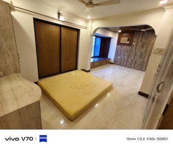 Bedroom Image of 2000 Sq.ft 4.5 BHK Apartment / Flat for rent in Kopar Khairane Navi Mumbai for Rs. 90000