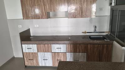 Kitchen Image of 1850 Sq.ft 3 BHK Apartment / Flat for sale in Adani The Meadows, Shantigram Ahmedabad for Rs. 12000000