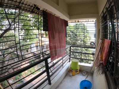 Balcony Image of 600 Sq.ft 1 BHK Apartment / Flat for sale in Ballygunge Kolkata for Rs. 5500000