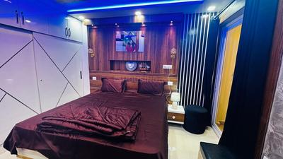 Bedroom Image of 1180 Sq.ft 2 BHK Apartment / Flat for sale in UPAVP Vrindavan Yojna, Roberts Lines Lucknow for Rs. 6800000
