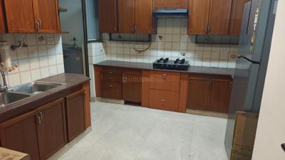 Kitchen Image of 1550 Sq.ft 3 BHK Apartment / Flat for rent in Century Park, Ashok Nagar Bengaluru for Rs. 115000