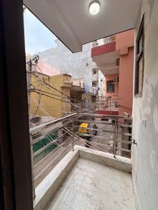Balcony Image of 650 Sq.ft 1 BHK Builder Floor for rent in Chhattarpur New Delhi for Rs. 14500