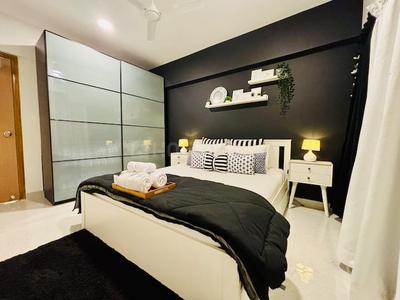 Bedroom Image of 1050 Sq.ft 2 BHK Apartment / Flat for rent in Sharnam Residency, Zadeshwar Bharuch for Rs. 15000