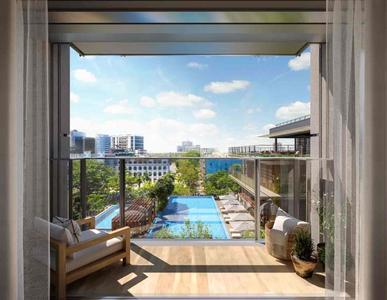 Balcony Image of 3001 Sq.ft 4 BHK Apartment / Flat for sale in Birla Niyaara Phase 1, Worli Mumbai for Rs. 320000000