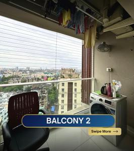 Balcony Image of 1854 Sq.ft 3 BHK Duplex for sale in Picnic Garden Kolkata for Rs. 22100000