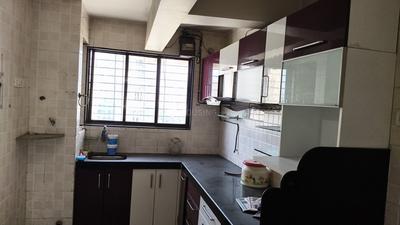 Kitchen Image of 850 Sq.ft 2 BHK Apartment / Flat for sale in Giriraj Vrindavan Heritage, Kopar Khairane Navi Mumbai for Rs. 15000000