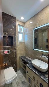 Bathroom Image of 500 Sq.ft 1 RK Builder Floor for rent in Rajouri Garden New Delhi for Rs. 18000
