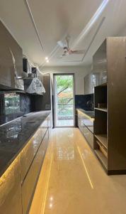 Kitchen Image of 1441 Sq.ft 3 BHK Builder Floor for rent in Gujranwala Town New Delhi for Rs. 75000