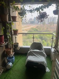 Balcony Image of 683 Sq.ft 1.5 BHK Apartment / Flat for rent in United Arise, Lohegaon Pune for Rs. 25500
