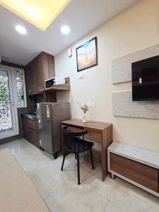 Bedroom Image of 623 Sq.ft 1 RK Independent House for rent in Sector 49 Gurgaon for Rs. 26000