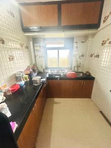 Kitchen Image of 655 Sq.ft 1 BHK Apartment / Flat for rent in Lodha Heritage, Dombivli East Thane for Rs. 12000