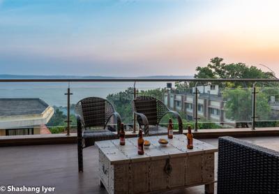 Balcony Image of 3200 Sq.ft 4 BHK Villa for rent in Panjim Goa for Rs. 300000