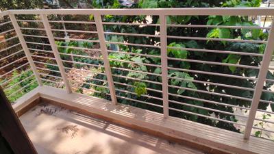 Balcony Image of 1950 Sq.ft 3 BHK Apartment / Flat for rent in Honey Silver Cloud, Thanisandra Bengaluru for Rs. 50000