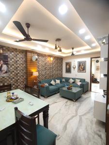 Hall Image of 1200 Sq.ft 3 BHK Builder Floor for rent in Mansarover Garden New Delhi for Rs. 45000