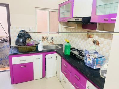 Kitchen Image of 1200 Sq.ft 2 BHK Duplex for rent in Limbodi Indore for Rs. 18000