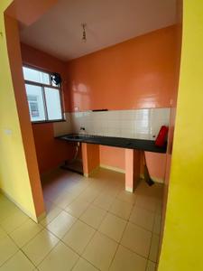 Kitchen Image of 450 Sq.ft 1 BHK Apartment / Flat for sale in Shapoorji Pallonji Shukhobrishti, New Town Kolkata for Rs. 2050000