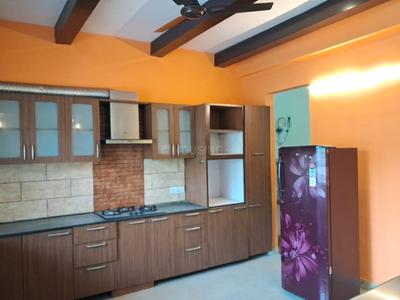 Kitchen Image of 1865 Sq.ft 3 BHK Builder Floor for rent in Sector 46 Noida for Rs. 57000