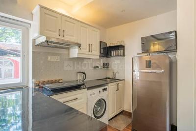 Kitchen Image of 700 Sq.ft 1 BHK Apartment / Flat for sale in Calangute Goa for Rs. 13000000