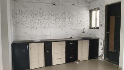 Kitchen Image of 2150 Sq.ft 3 BHK Apartment / Flat for rent in Kalp Nishang, New Gotri Vadodara for Rs. 20000