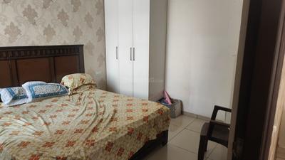 Bedroom Image of 735 Sq.ft 1 BHK Apartment / Flat for rent in Green Lotus Avenue, PR7 Airport Road Zirakpur for Rs. 25000