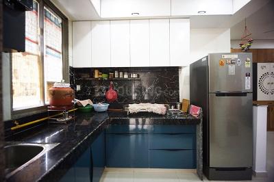 Kitchen Image of 1251 Sq.ft 2 BHK Apartment / Flat for sale in Gota Ahmedabad for Rs. 7300000