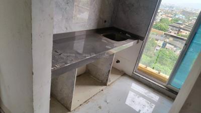 Kitchen Image of 700 Sq.ft 1 BHK Apartment / Flat for sale in Bhaveshwar Aqua 2, Kalamboli Navi Mumbai for Rs. 6000000