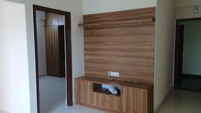 Living Room Image of 650 Sq.ft 1 BHK Apartment / Flat for rent in Mahadevapura Bengaluru for Rs. 25000