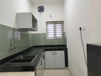 Kitchen Image of 650 Sq.ft 1 BHK Apartment / Flat for rent in Madhapur Hyderabad for Rs. 32000