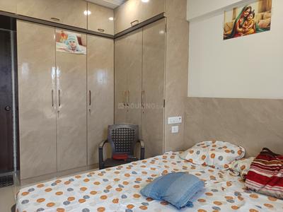 Bedroom Image of 700 Sq.ft 1 BHK Apartment / Flat for sale in Queenstown Springs, Ghansoli Navi Mumbai for Rs. 11600000