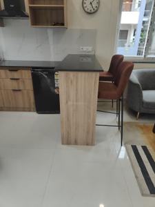Kitchen Image of 950 Sq.ft 1 BHK Apartment / Flat for rent in Serilingampally Hyderabad for Rs. 32000