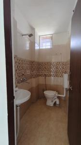 Bathroom Image of 900 Sq.ft 2 BHK Apartment / Flat for rent in Gandhinagar Bhopal for Rs. 15000
