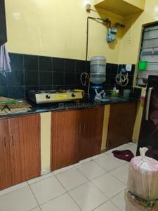 Kitchen Image of 836 Sq.ft 1 BHK Apartment / Flat for rent in Ambuja Upohar The Condoville , Pancha Sayar Kolkata for Rs. 17000