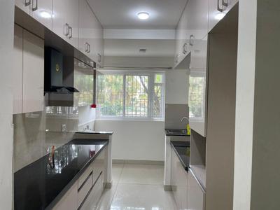 Kitchen Image of 867 Sq.ft 2 BHK Apartment / Flat for rent in Brigade Woods, Whitefield Bengaluru for Rs. 60000
