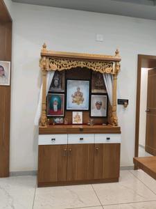 Pooja Room Image of 2400 Sq.ft 3 BHK Apartment / Flat for sale in Shree Ramdev Devasya Gold Plus, Nikol Ahmedabad for Rs. 11500000