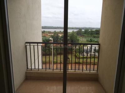 Balcony Image of 1250 Sq.ft 3 BHK Apartment / Flat for rent in DLF Maiden Heights At My Town, Jigani Bengaluru for Rs. 25000