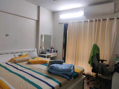 Bedroom Image of 1450 Sq.ft 3 BHK Apartment / Flat for rent in Nilambari, Airoli Navi Mumbai for Rs. 67000