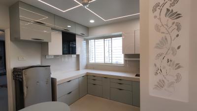 Kitchen Image of 1100 Sq.ft 2 BHK Apartment / Flat for rent in Dreams Aakruti, Hadapsar Pune for Rs. 30000