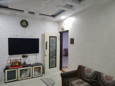 Living Room Image of 700 Sq.ft 1 BHK Apartment / Flat for rent in Puraniks City Reserva Phase 1, Kasarvadavali Thane for Rs. 16000