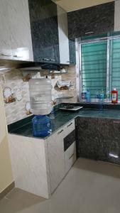 Kitchen Image of 850 Sq.ft 2 BHK Apartment / Flat for rent in Dum Dum Cantonment Kolkata for Rs. 12000