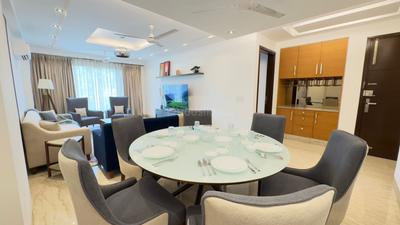 Living Room Image of 2925 Sq.ft 4 BHK Builder Floor for rent in Hauz Khas New Delhi for Rs. 330000