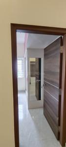 Kitchen Image of 600 Sq.ft 1 BHK Apartment / Flat for rent in Thanisandra Bengaluru for Rs. 20000