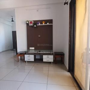Hall Image of 727 Sq.ft 3 BHK Apartment / Flat for rent in Nirmaan One, New Gotri Vadodara for Rs. 22000