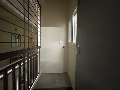 Balcony Image of 550 Sq.ft 1 BHK Builder Floor for rent in Munnekollal Bengaluru for Rs. 26000