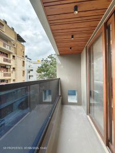 Balcony Image of 2400 Sq.ft 3 BHK Builder Floor for rent in HSR Layout Bengaluru for Rs. 130000