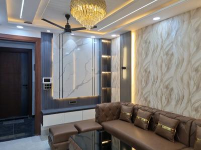 Living Room Image of 600 Sq.ft 2 BHK Apartment / Flat for sale in Dwarka Mor New Delhi for Rs. 4600000