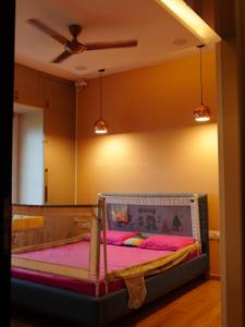 Bedroom Image of 1300 Sq.ft 2 BHK Apartment / Flat for rent in Brigade Lakefront, Hoodi Bengaluru for Rs. 80000