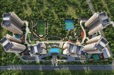 Image of 1626 Sq.ft 3 BHK Apartment / Flat for sale in Ashiana Aaroham, Sector 80, Gurgaon for Rs. 34900000