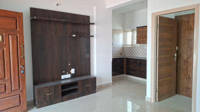 Living Room Image of 590 Sq.ft 1 BHK Builder Floor for rent in HSR Layout Bengaluru for Rs. 30000