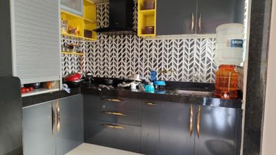 Kitchen Image of 900 Sq.ft 2 BHK Apartment / Flat for rent in ARV New Town, Pisoli Pune for Rs. 24500